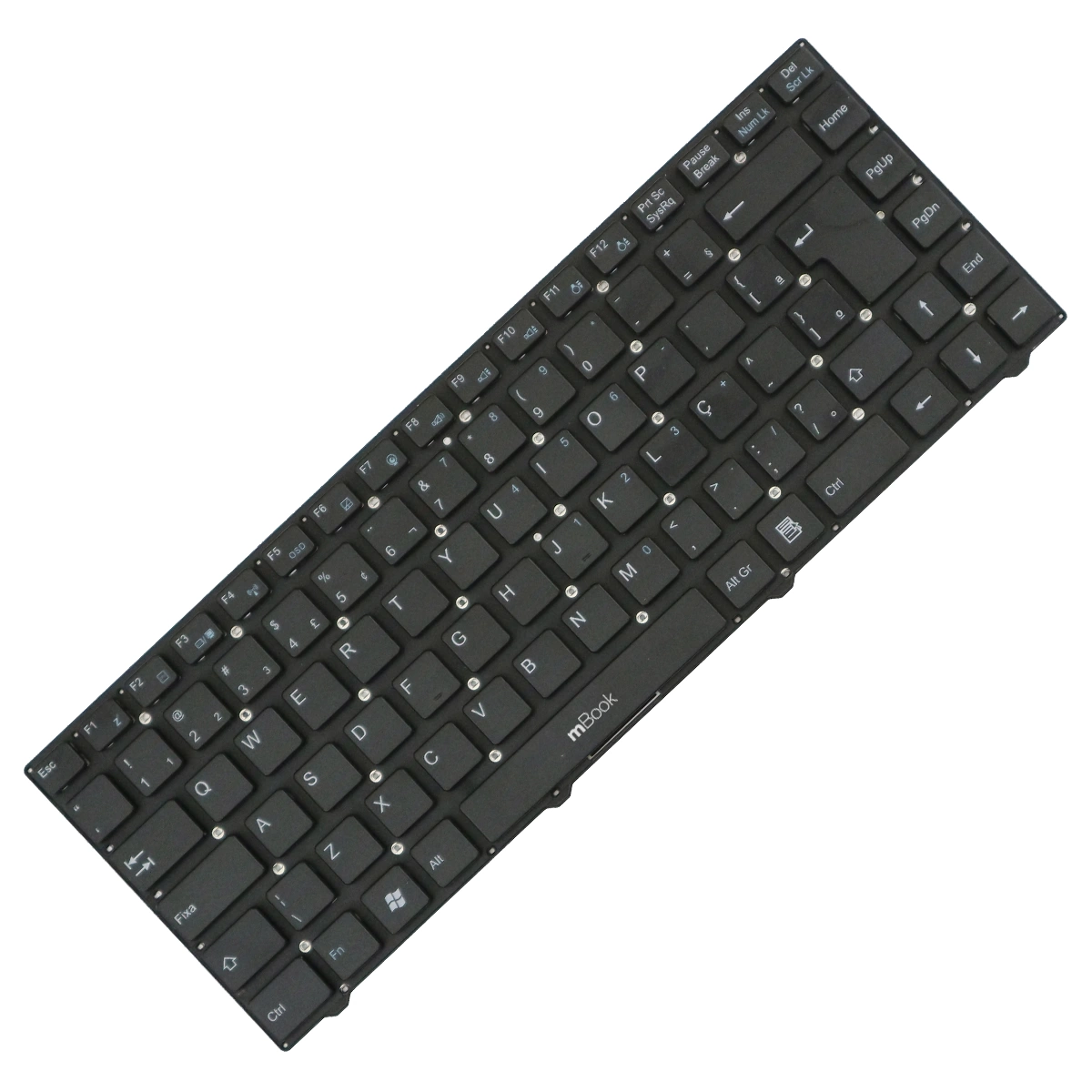 Teclado Notebooks Cce Win D35b XD345 Br Com Ç Preto