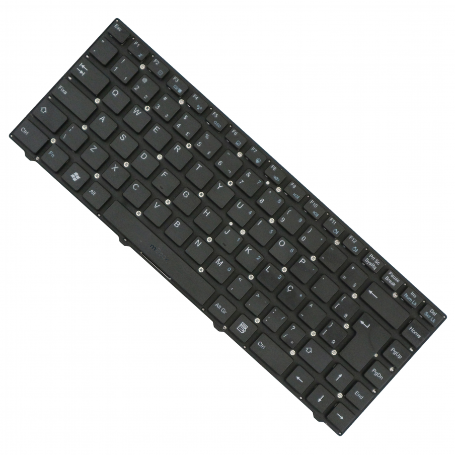Teclado Notebooks Cce Win D35b XD345 Br Com Ç Preto
