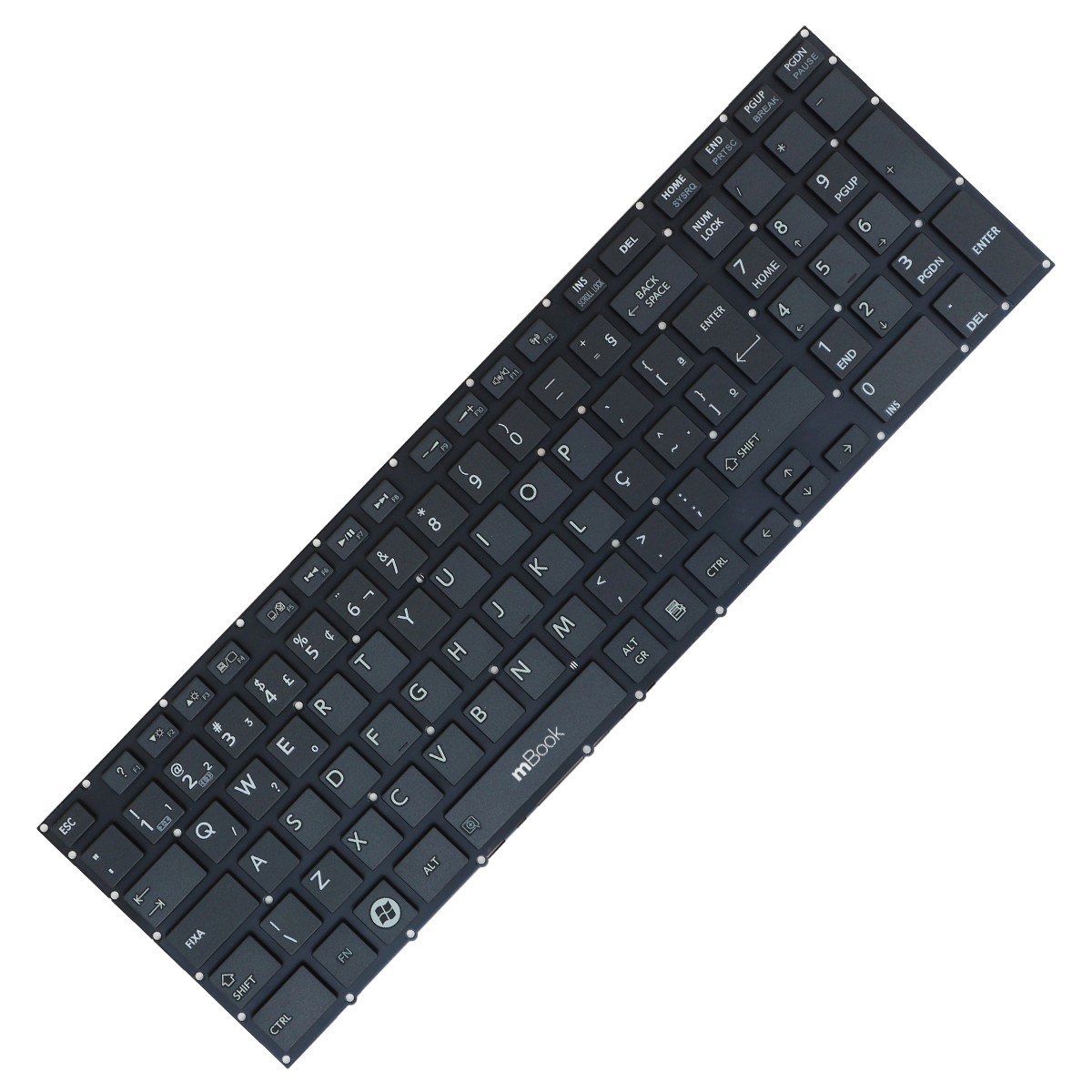 Teclado Toshiba aebdas00020-sl mp-12x16chj920