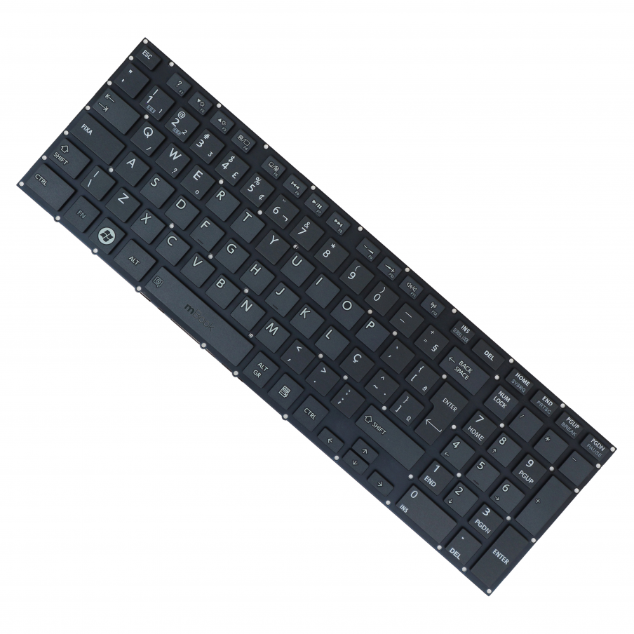 Teclado Toshiba aebdas00020-sl mp-12x16chj920