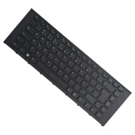 Teclado Sony Vaio Vpc-ea22fx/w Vpc-ea24fm Preto C Frame Teclado Sony Vaio Vpc-ea22fx/w Vpc-ea24fm Preto C Frame