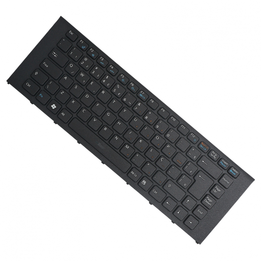 Teclado Sony Vaio Vpc-ea3egx Vpc-ea3egx/bj Preto C Frame