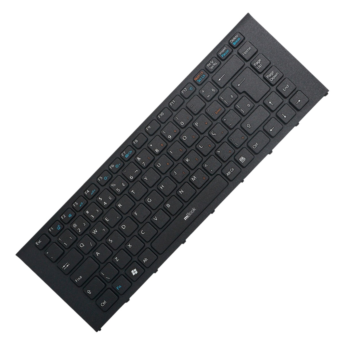 Teclado Sony Vaio Vpcea Series Vpc-ea2ufx/p Preto C Frame