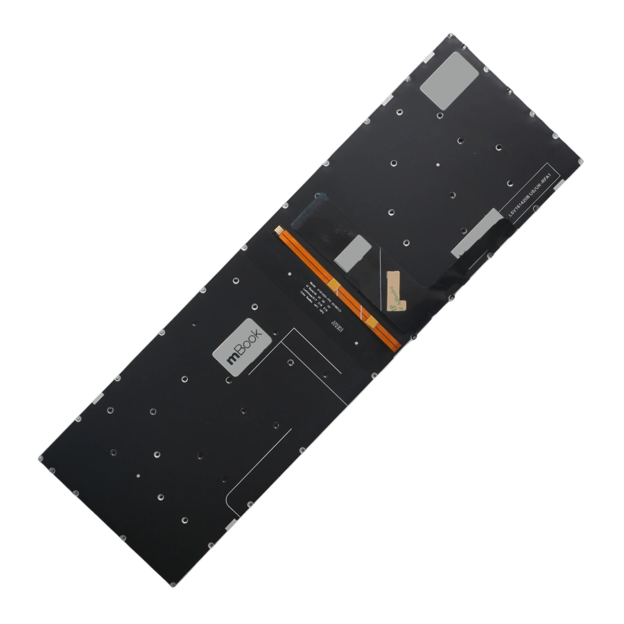 Teclado mBook para Lenovo IdeaPad 320-15IAP 80XR BR com LED