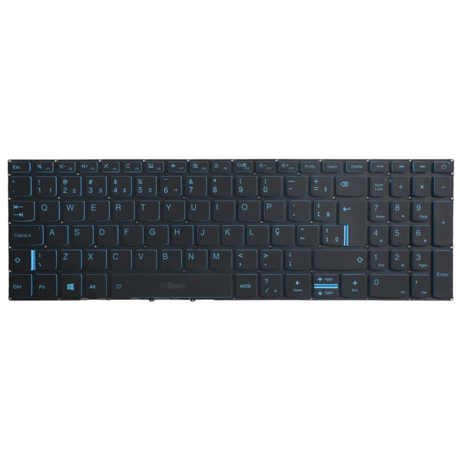 Teclado mBook para Lenovo IdeaPad 320-15IAP 80XR BR com LED