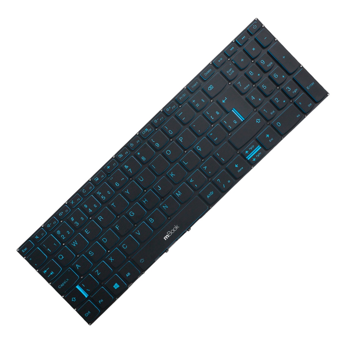Teclado mBook para Lenovo IdeaPad 330-15ARR BR com LED