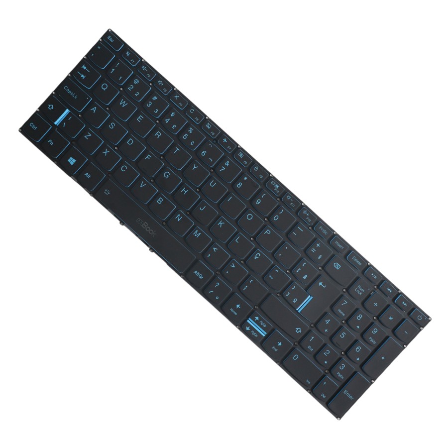 Teclado mBook para Lenovo IdeaPad 330-17IKB 81DK BR com LED