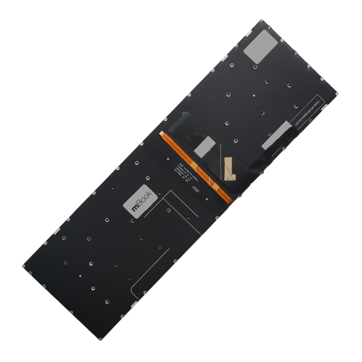 Teclado mBook para Lenovo V15-IIL BR com LED, 