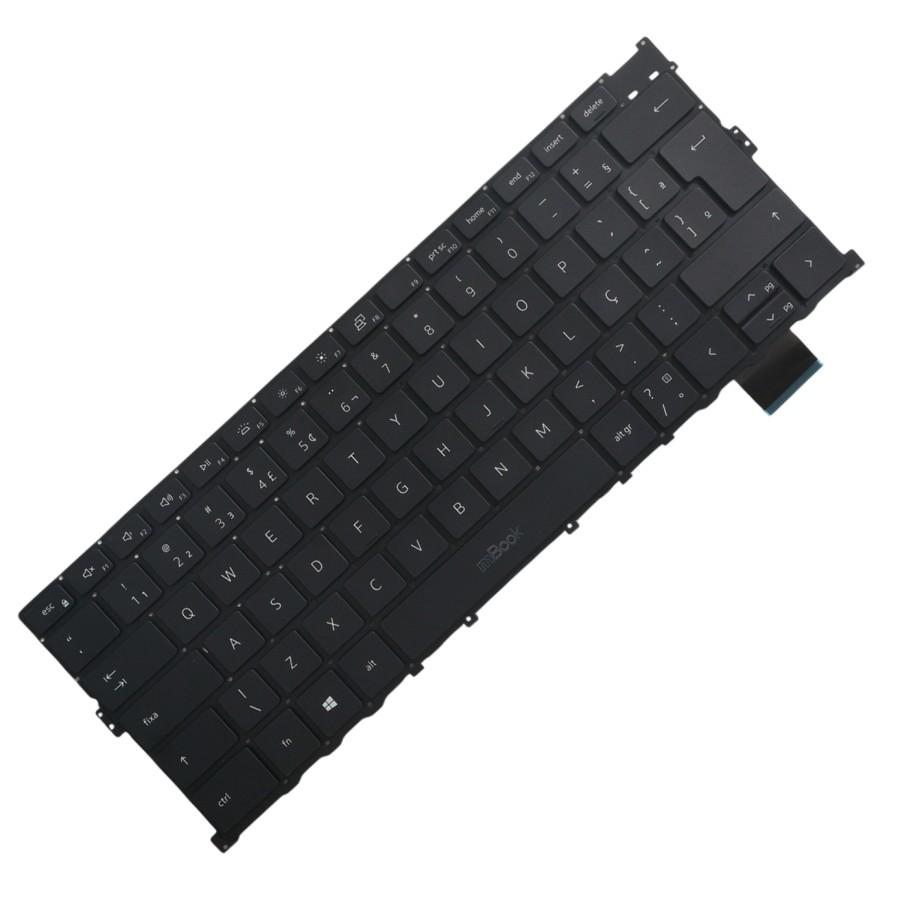 Teclado mBook para Dell 03jpw6, dlm19b9 BR com LED