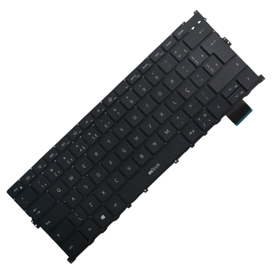 Teclado mBook para Dell 03jpw6, dlm19b9 BR com LED
