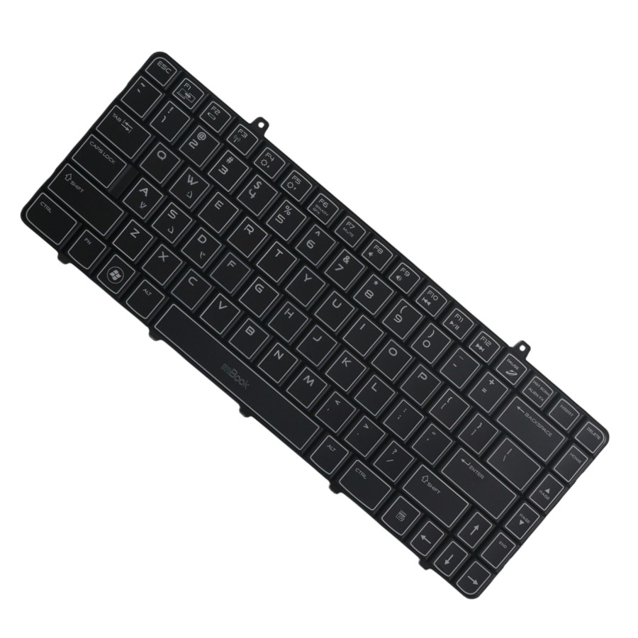 Teclado mBook para Dell compatível com 0ktg44 US Com LED