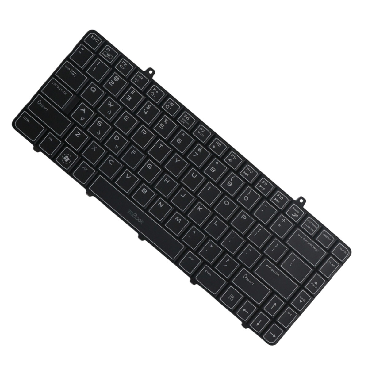 Teclado mBook para Dell Alienware AM11X R1 US Com LED, 