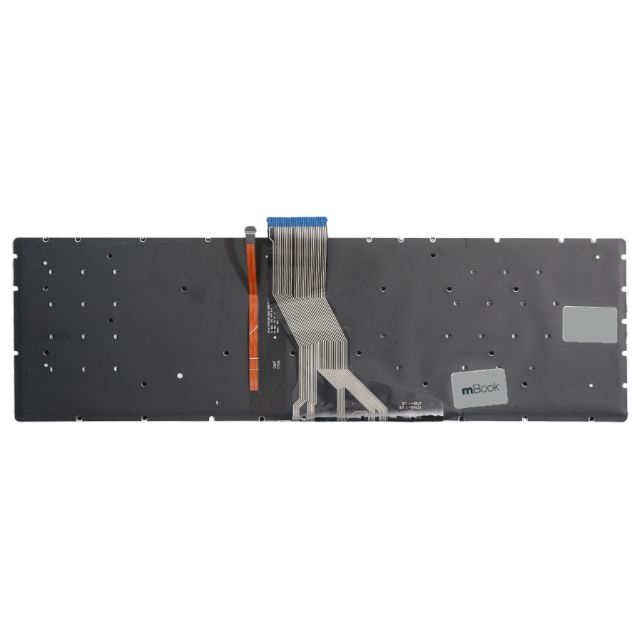 Teclado Para Hp Pavilion 15-aw050ca 15-au062nr Prata Com led, 