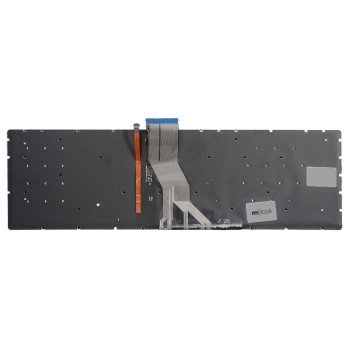 Teclado Para Hp Pavilion 15-aw050ca 15-au062nr Prata Com led, 