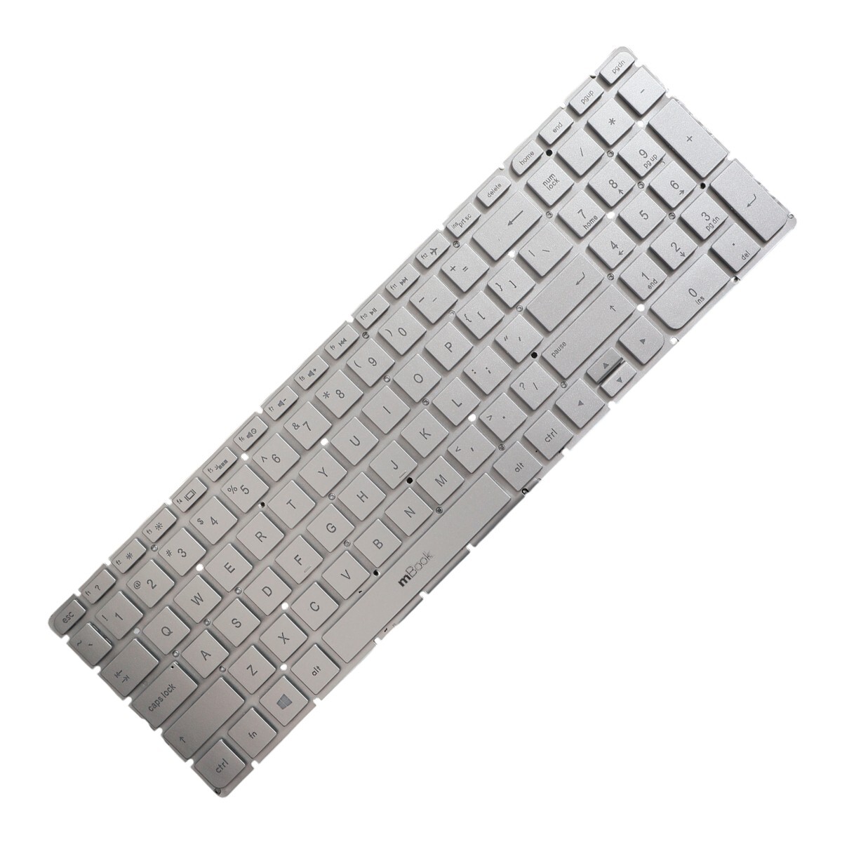 Teclado Para Hp Pavilion 15-aw050ca 15-au062nr Prata Com led, 