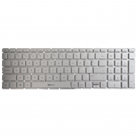 Teclado Para Hp Pavilion 17-g130nr 15-bk021nr Prata Com led Teclado Para Hp Pavilion 17-g130nr 15-bk021nr Prata Com led