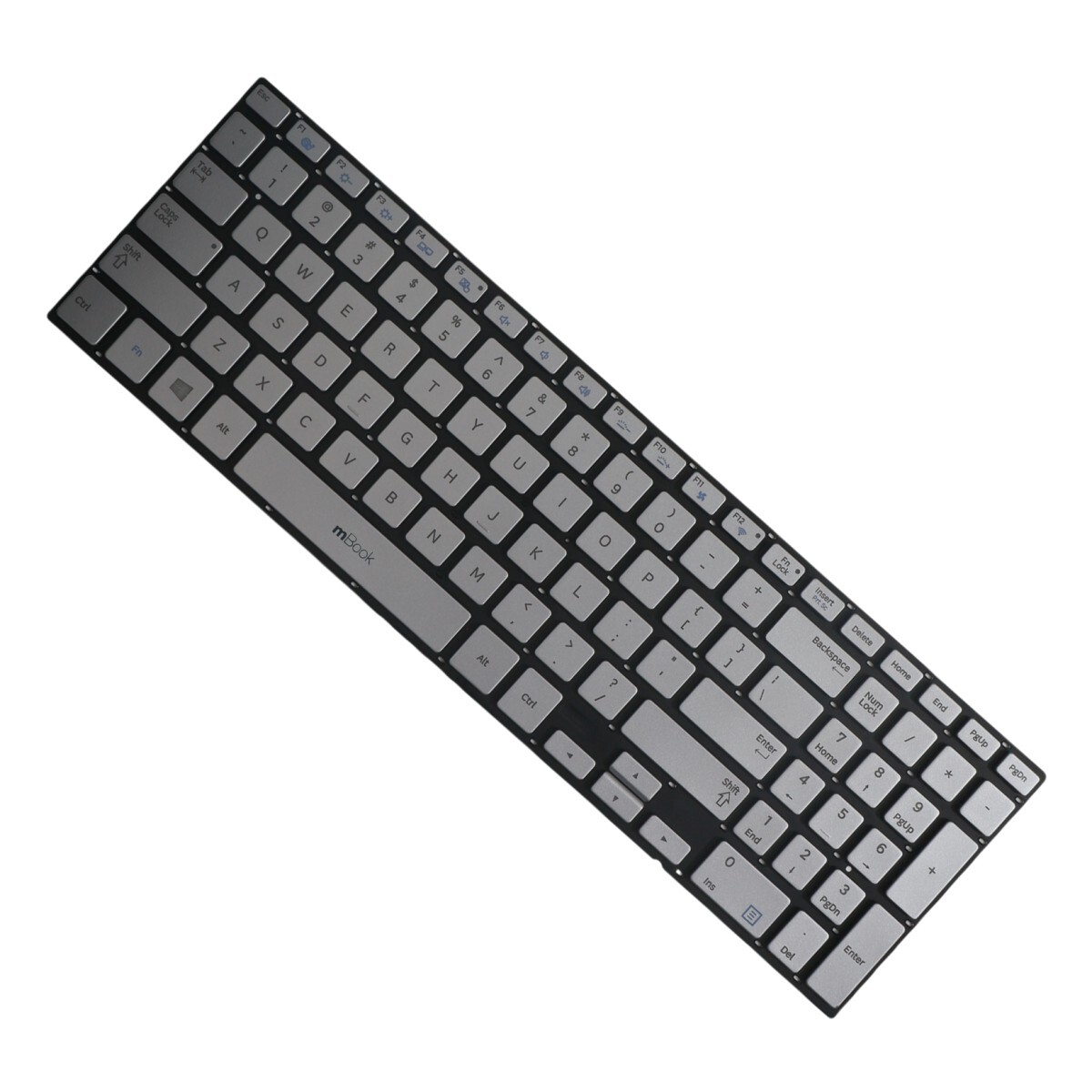 Teclado para Samsung NP880Z5E US Prateado, 