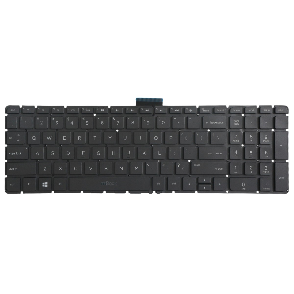 Teclado mBook para HP Envy 15-W105WM US Com LED, 