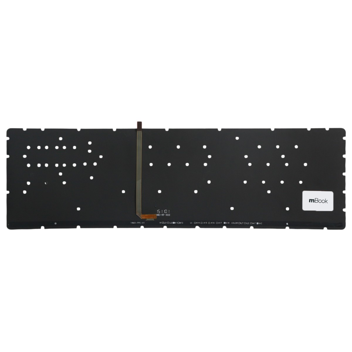 Teclado mBook para HP Envy 15-W155NR US Com LED, 
