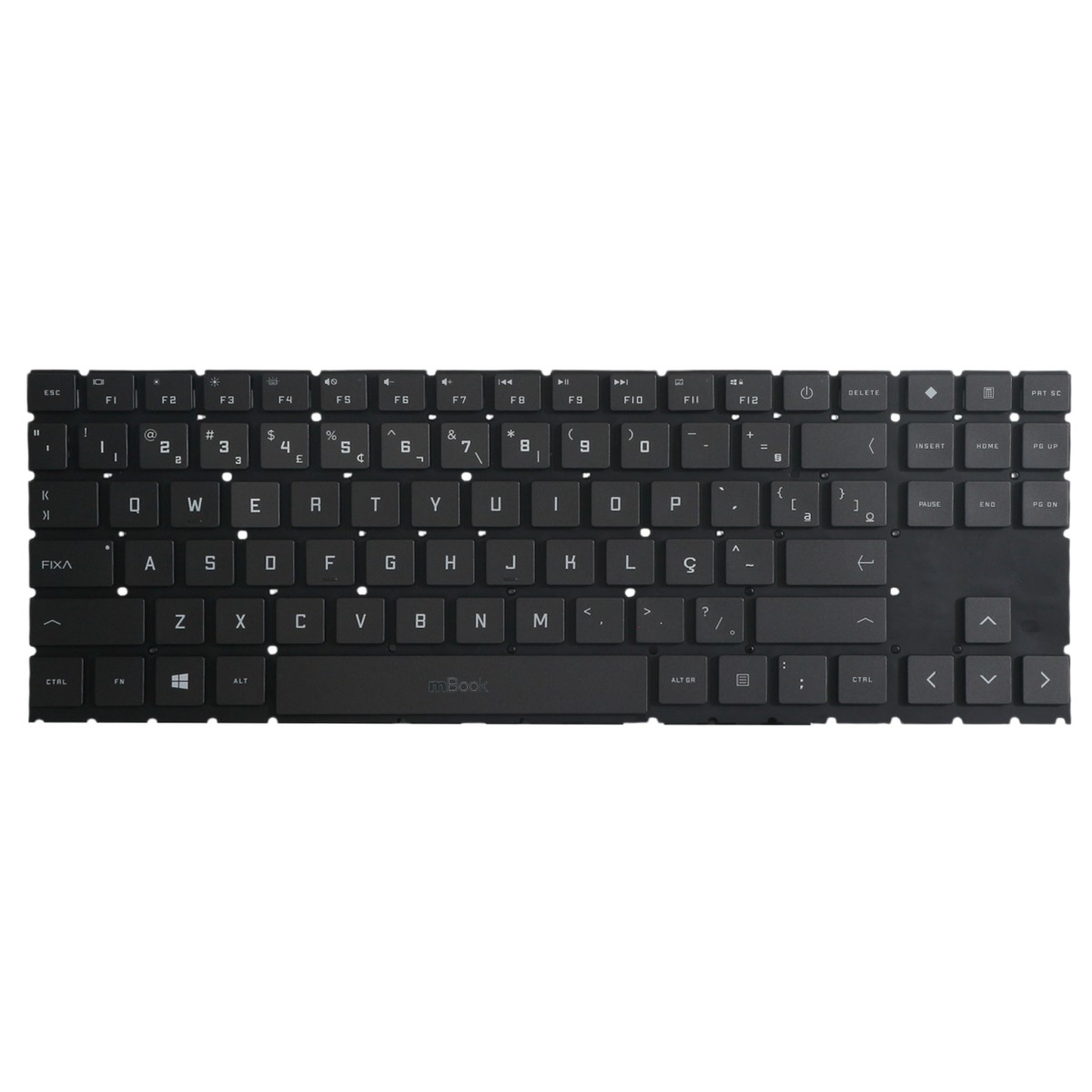 Teclado mBook para HP Omen 15-EK0019NR para processador AMD, 