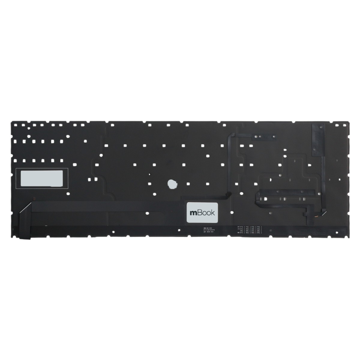 Teclado mBook para HP Omen 15-EN0013DX para processador AMD, 