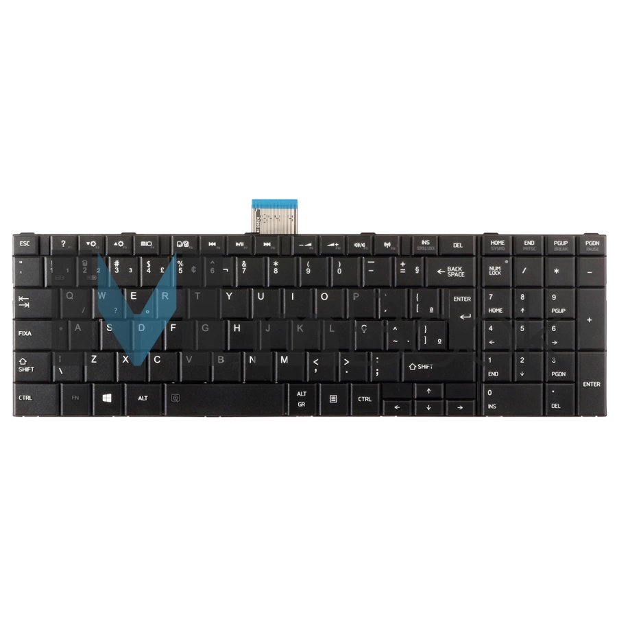 Teclado Para Toshiba C55t-a5102 C55-a5281 BR com Ç