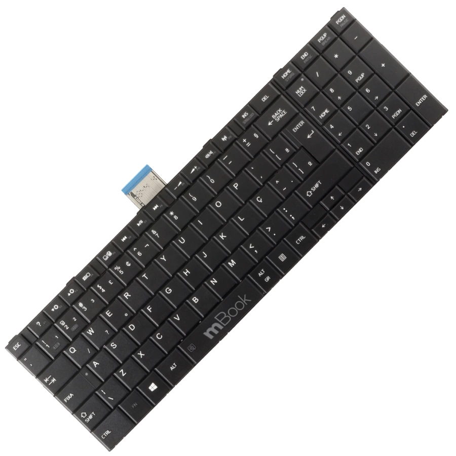 Teclado Para Toshiba C55dt-a5244 C55-a5140 BR com Ç