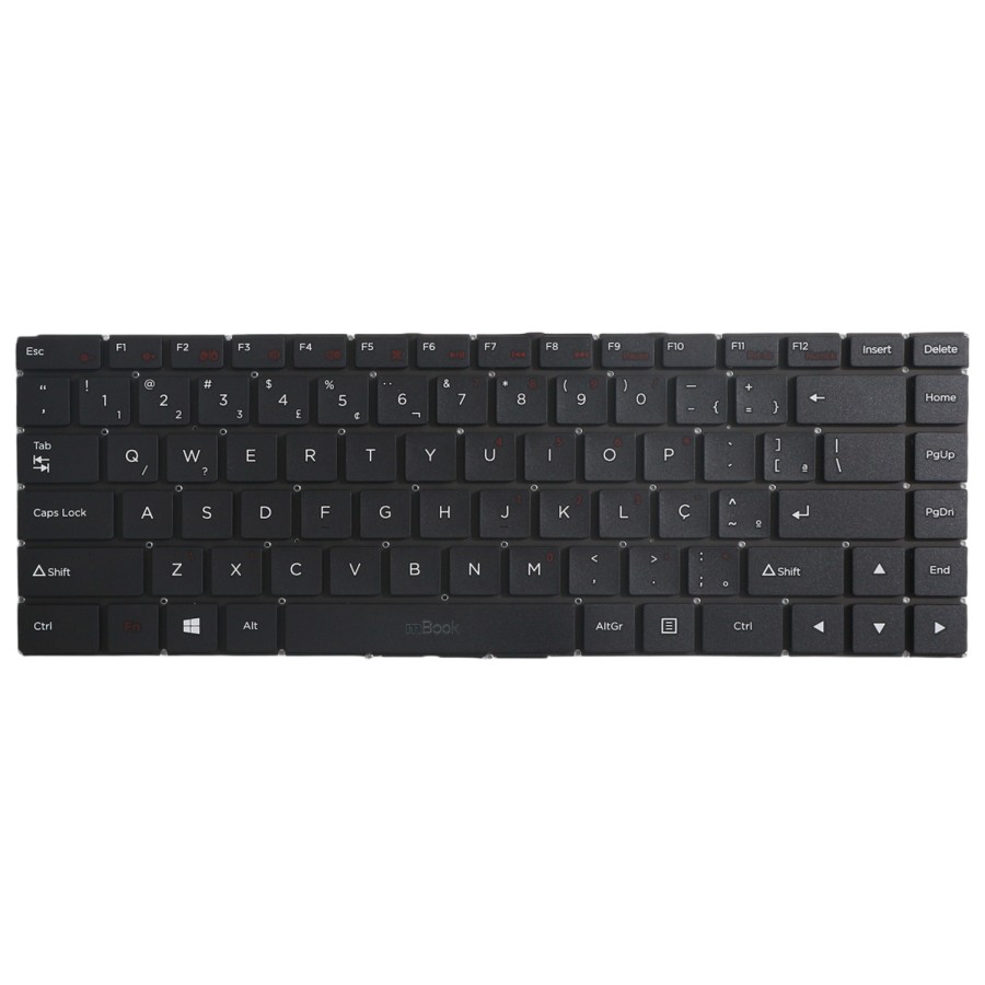 Teclado mBook para Compaq Presario 439 BR com Ç