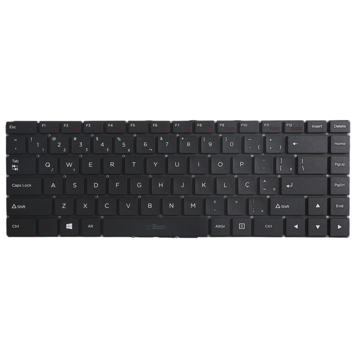 Teclado mBook para Compaq Presario 452 BR com Ç, 