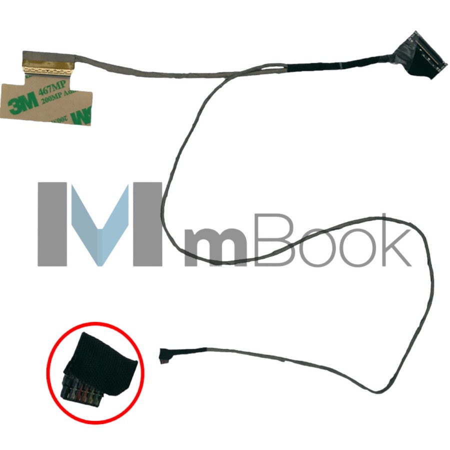 Cabo flat para HP compatível com PN DDOU83LC020