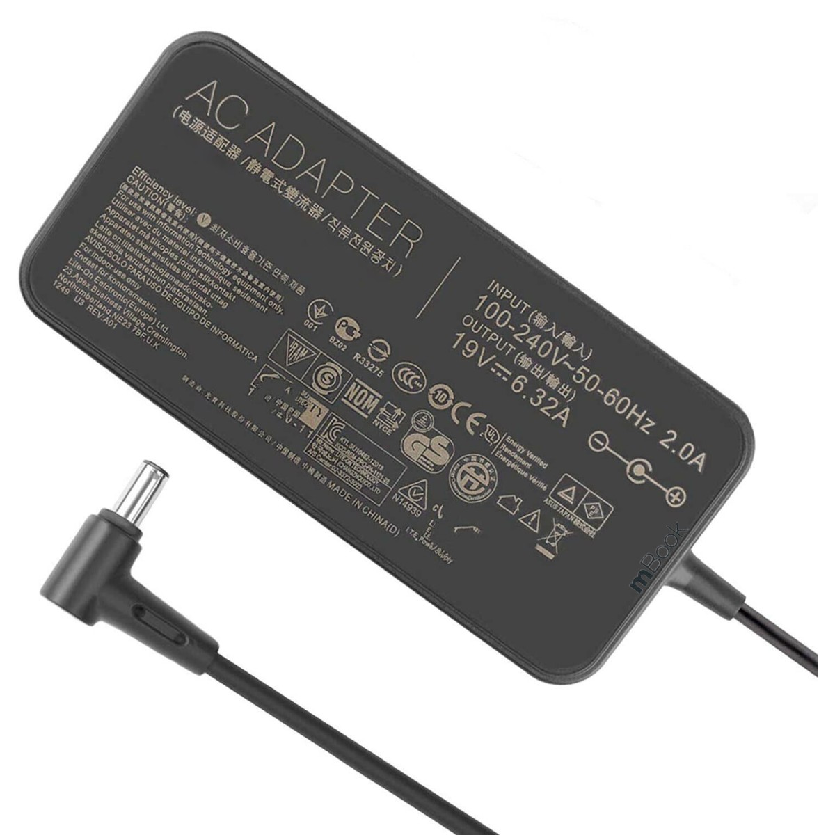 Fonte para Asus TUF FX705DT-AU018T 120W, 