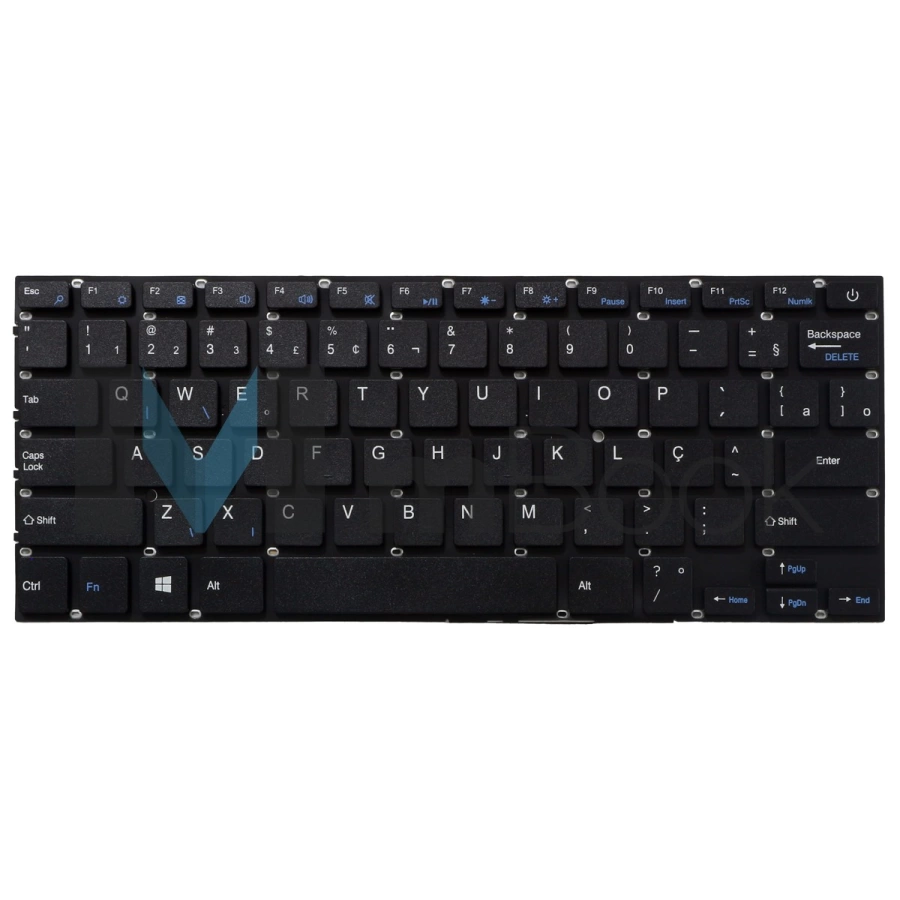Teclado Para Notebook Multilaser Legacy Pc208 Pc209 Pc210