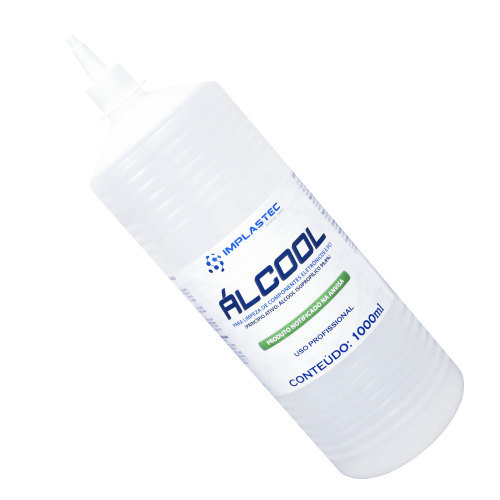 Álcool Isopropílico Isopropanol Implastec Garrafa 1 Litro