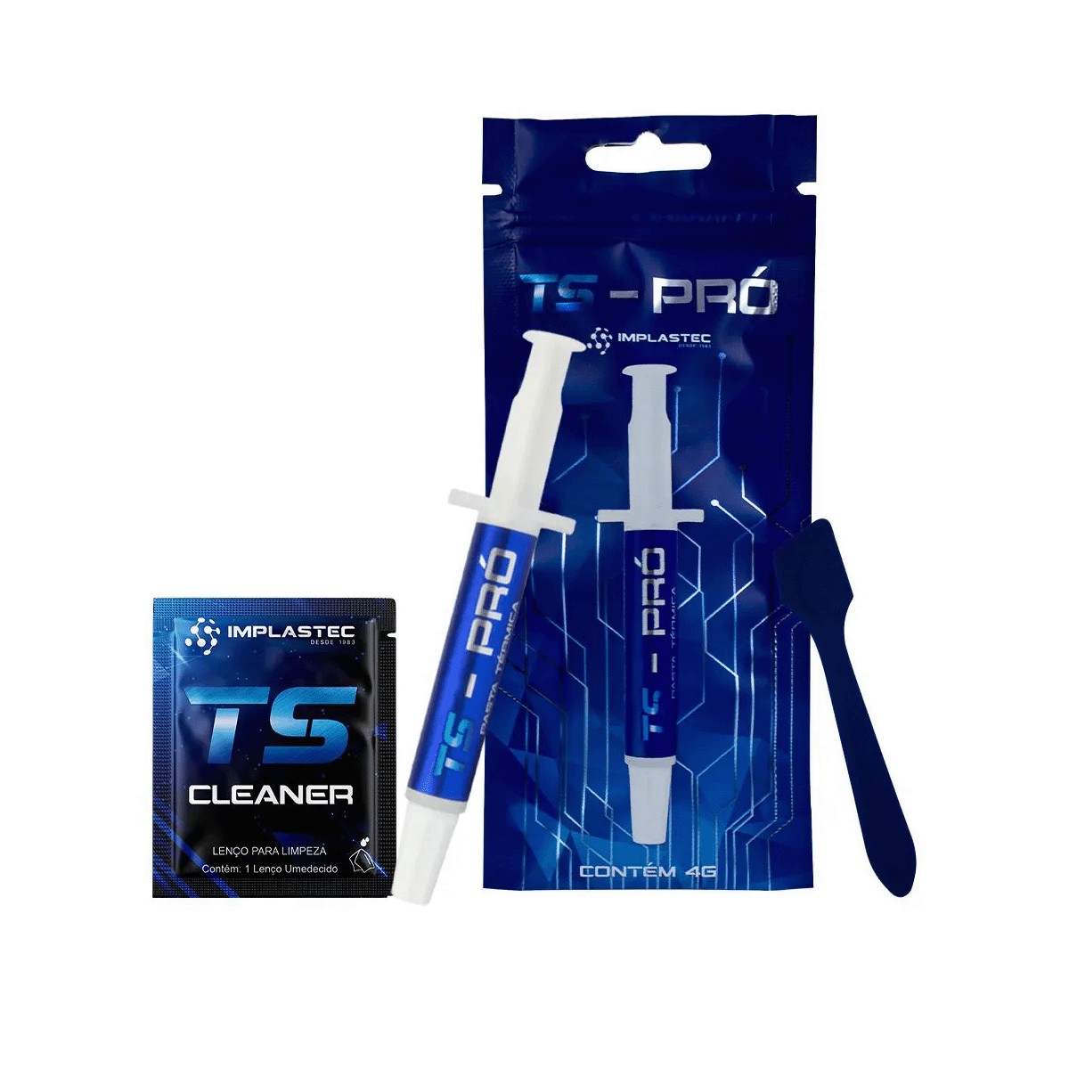 Pasta Térmica Implastec Ts Pro 4g Cpu Gpu Note Ps3 Ps4 Xbox Pasta Térmica Implastec Ts Pro 4g Cpu Gpu Note Ps3 Ps4 Xbox
