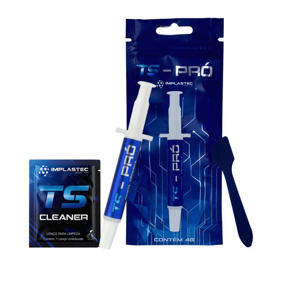 Pasta Térmica Implastec Ts Pro 4g Cpu Gpu Note Ps3 Ps4 Xbox