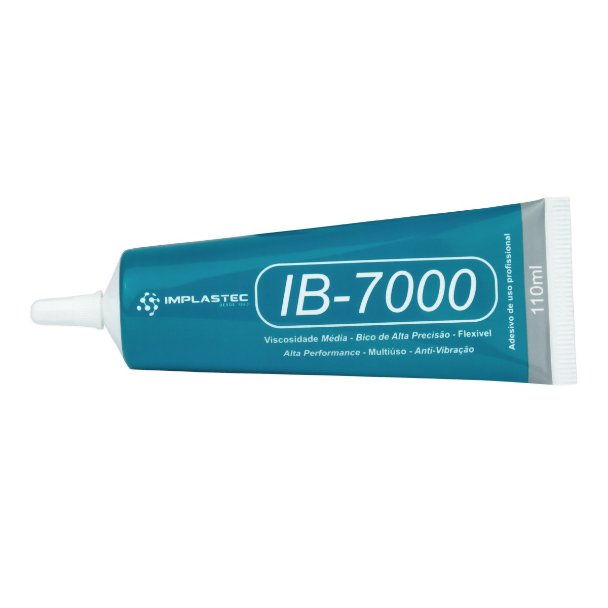 Cola Adesiva Multiuso Transparente Implastec IB-7000 110ml