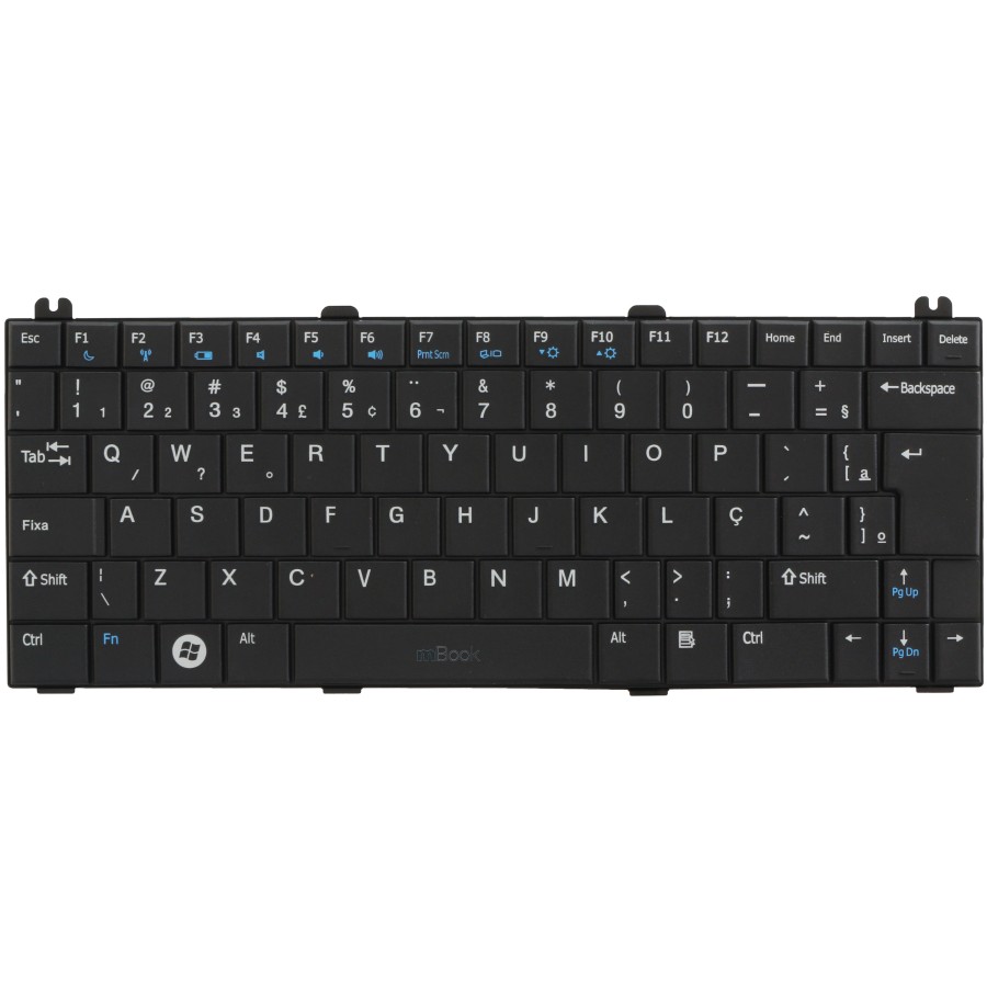 Teclado Dell Mini 0j007j Pk1305g0100 V091302as1 Br