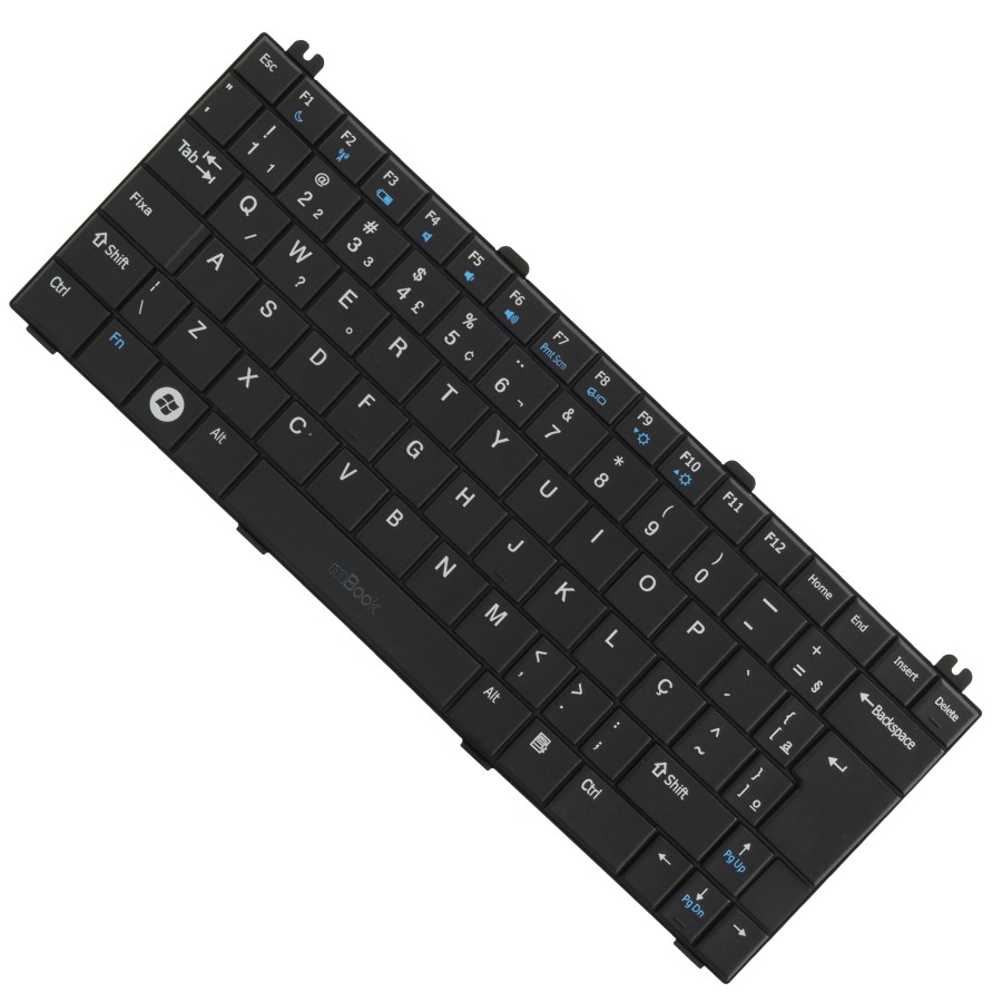 Teclado Dell Mini 0j007j Pk1305g0100 V091302as1 Br