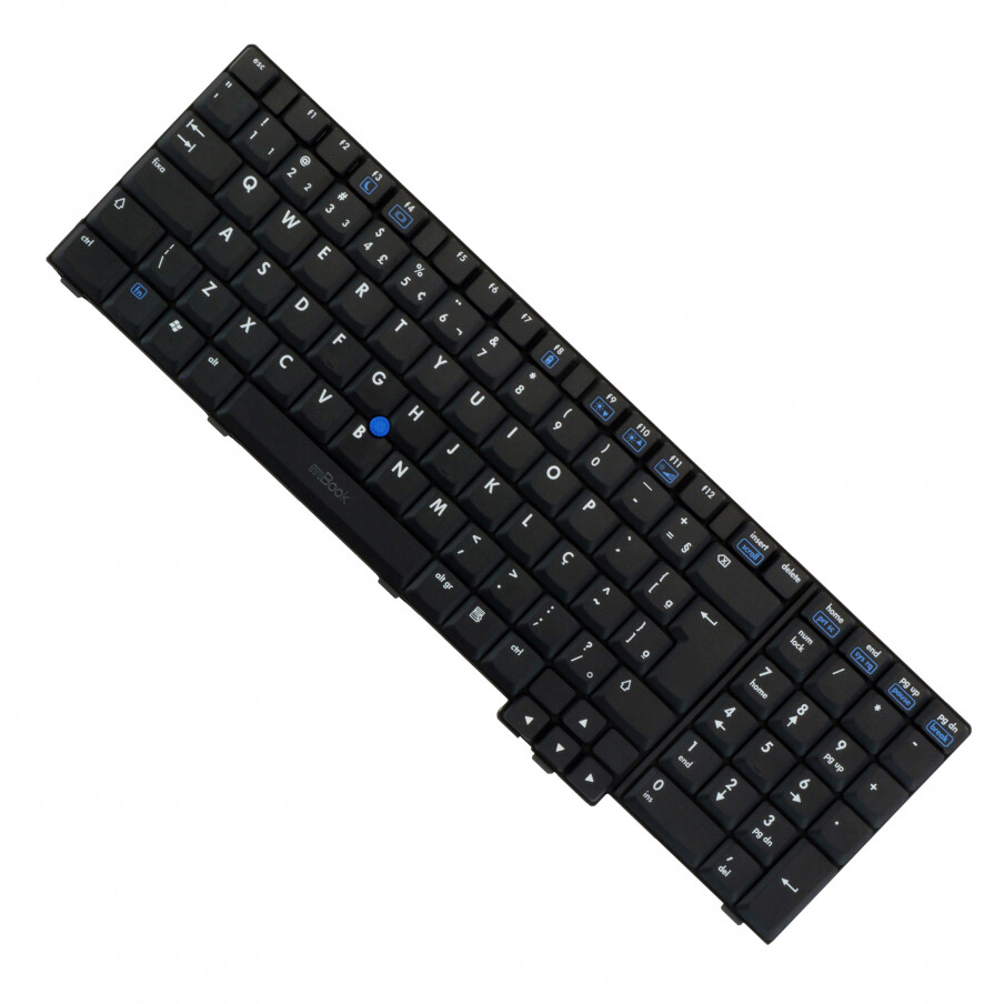 Teclado para HP 8710p 8710w Nx9420 Nx9440 Br Com Point, 