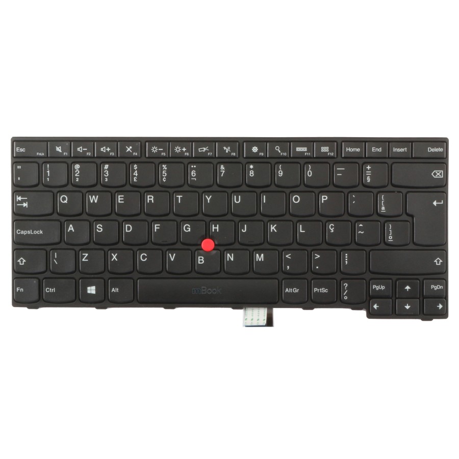 Teclado para Lenovo Ideapad 04x6101 Mp-13u53us-g62 Br