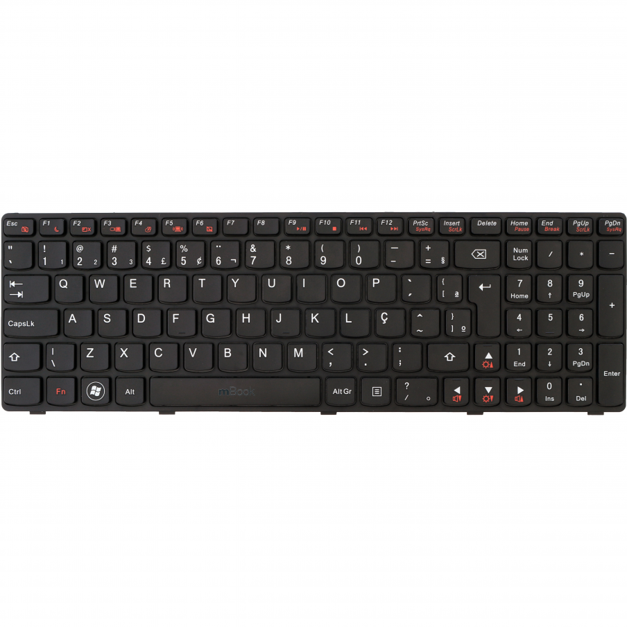 Teclado para Lenovo B580c B590 B590a B590g V570a B580 B575