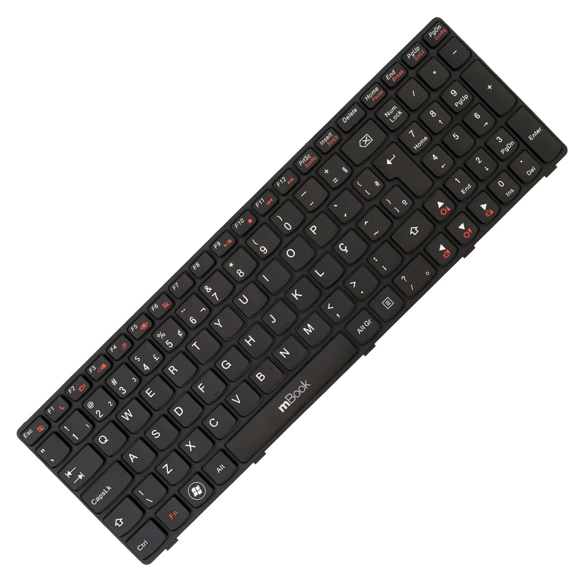 Teclado para Lenovo Z570 B570 B570a B570ea Br Preto