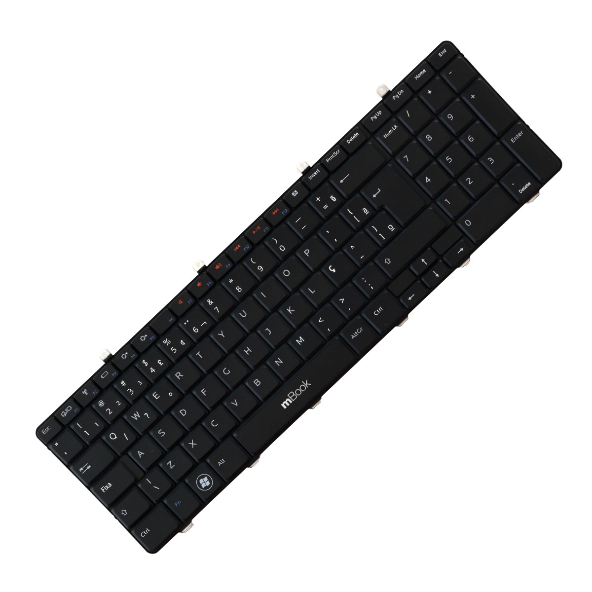 Teclado Dell Inspiron 1764 V104046ak1 07cdwj 7cdwj Br Ç