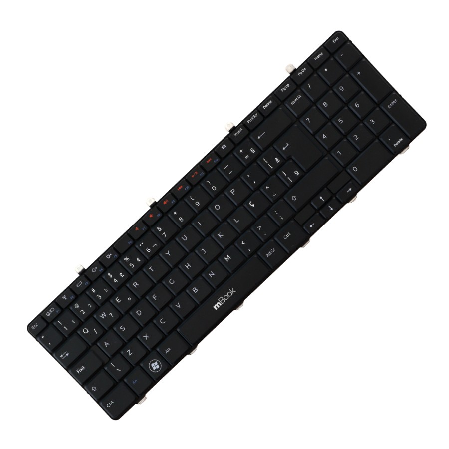 Teclado Dell Inspiron 1764 V104046ak1 07cdwj 7cdwj Br Ç