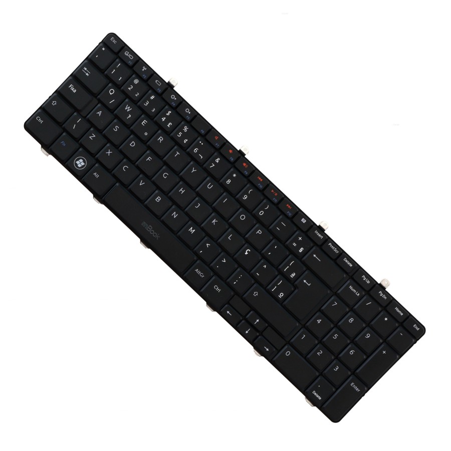 Teclado Dell Inspiron 1764 V104046ak1 07cdwj 7cdwj Br Ç