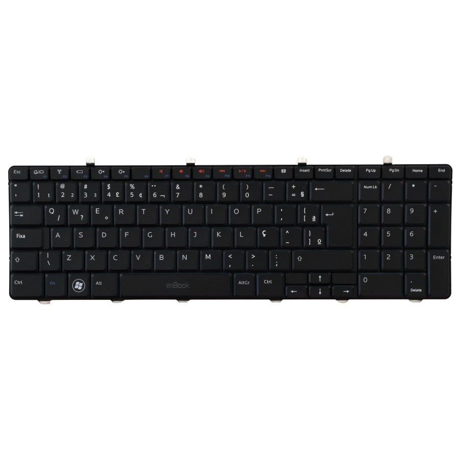 Teclado Dell Inspiron 1764 V104046ak1 07cdwj 7cdwj Br Ç