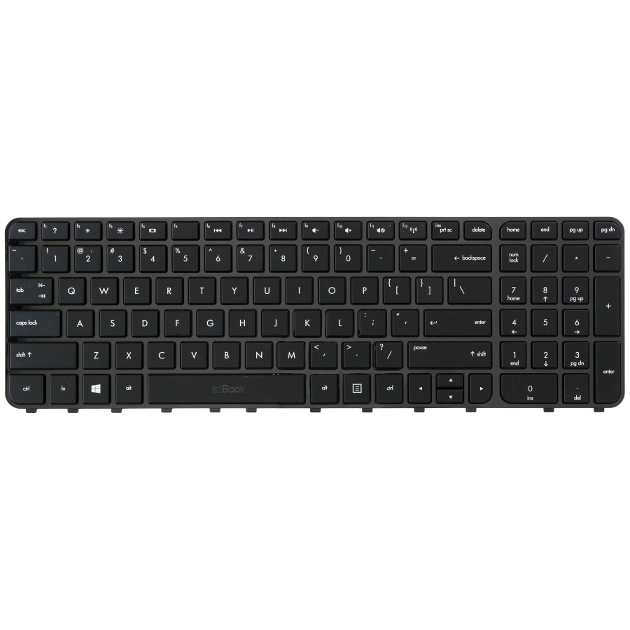 Teclado Hp Pavilion M6-1000 M6t-1000 Pk130u92b00 Nsk-cl2u Bk, 
