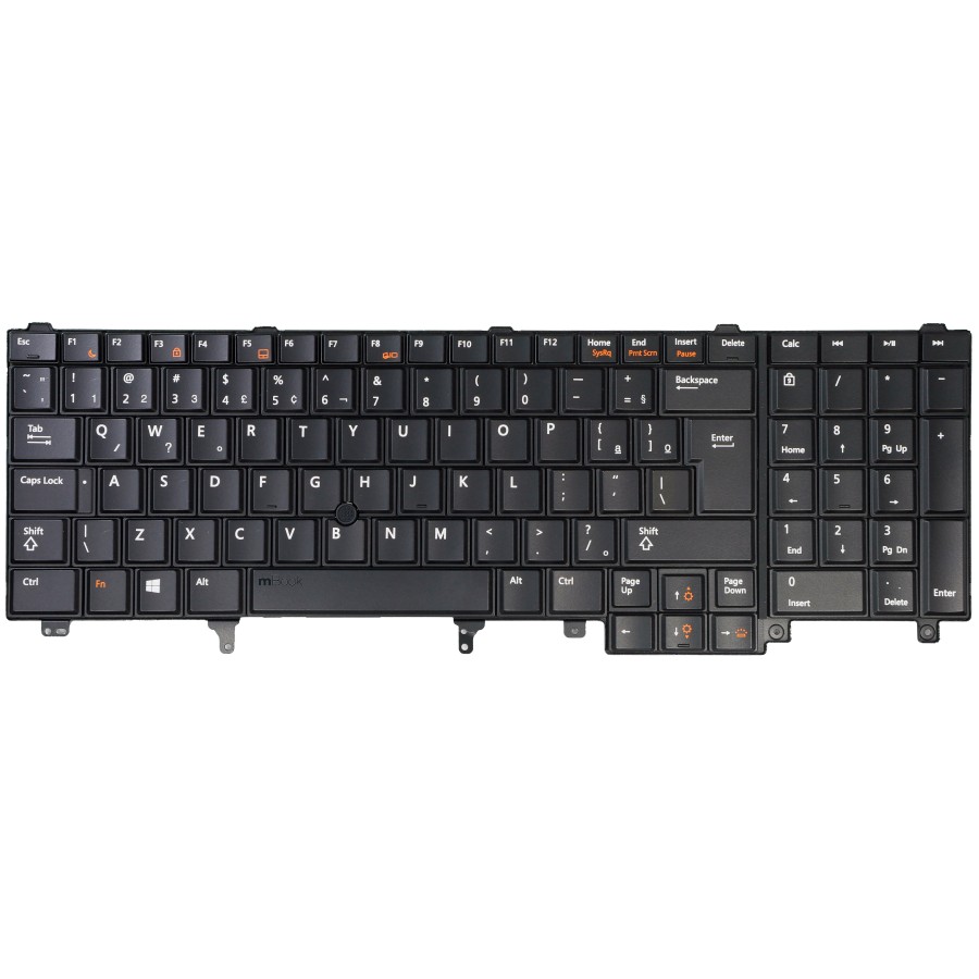Teclado para Dell Precision M4800 Com Point e Led