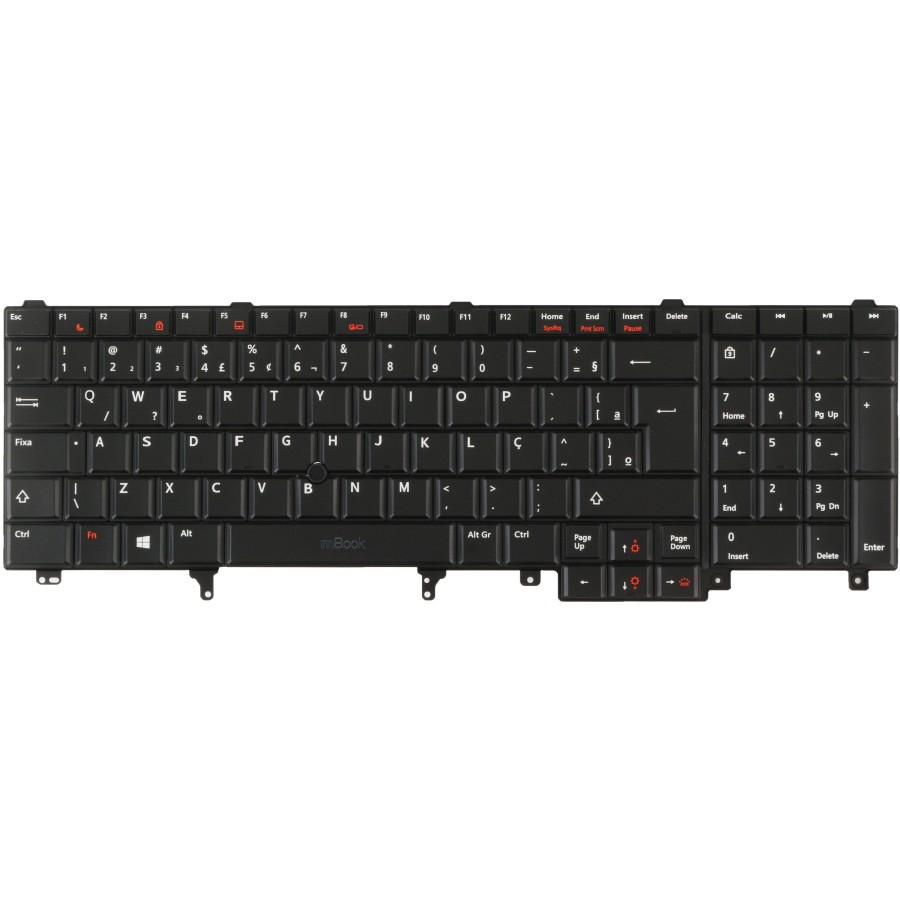 Teclado para DELL PRECISION M2800 Com Point BR