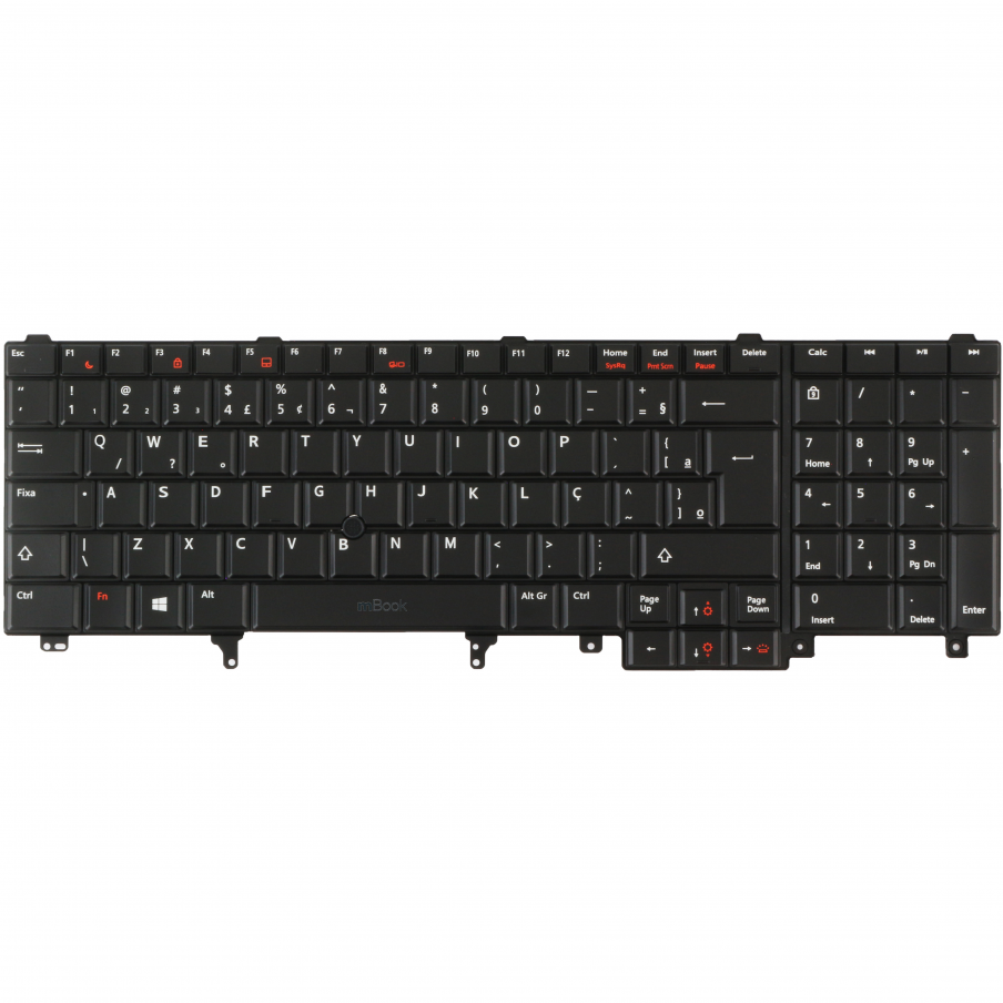 Teclado para Dell Latitude e6540 Com Point BR